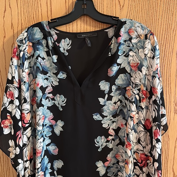 BCBGMaxazria Stella High Low Top - Picture 3 of 6